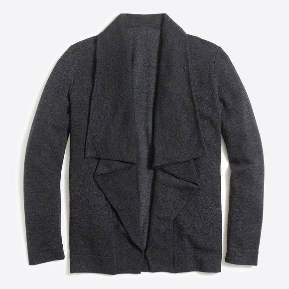 J. Crew Sweaters - J. Crew Open Drapey Fleece Cardigan